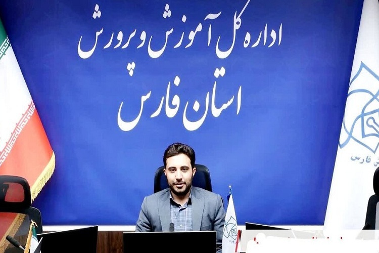 محمدامین کرم‌زاده، رئیس سازمان دانش‌آموزی فارس