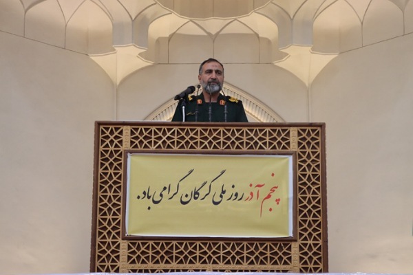 سردار ملک شاهکوهی فرمانده سپاه گلستان