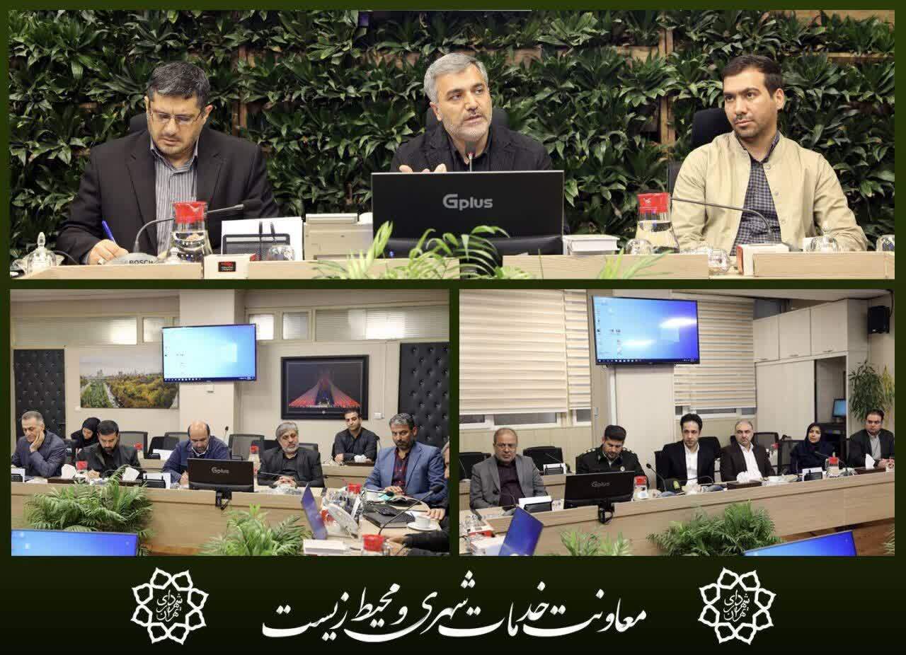 نشیت ساماندهی دستفروشان