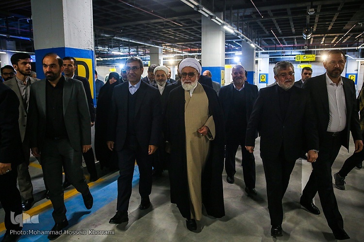 افتتاحیه پارکینگ توحید در میدان شهدا مشهد