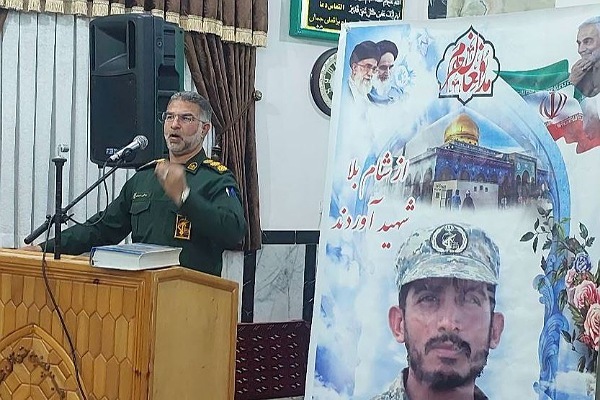 سرهنگ حسینی فرمانده سپاه گنبدکاووس