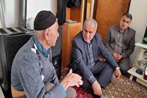 دیدار نوروزی مدیرکل کمیته امداد کردستان با مددجویان