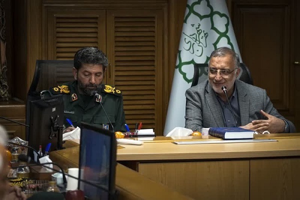 جلسه شهردار تهران و فرمانده سپاه محمد رسول‌الله(ص)