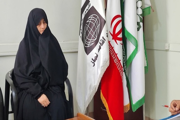 آخوندی مشاور امور بانوان ستاد اقامه نماز گلستان