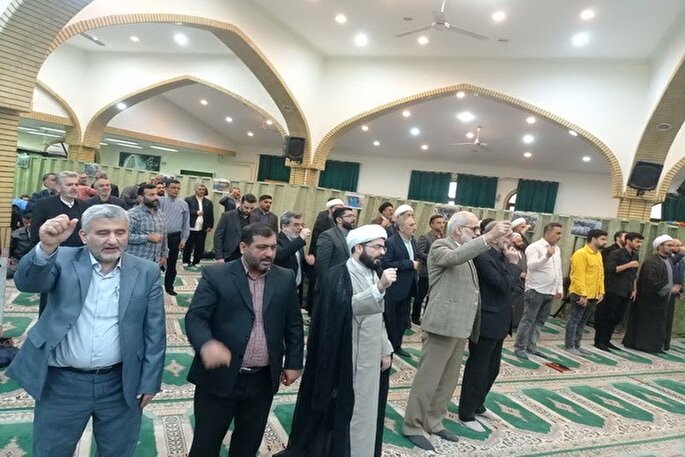 تجمع دانشگاهیان مازندران در محکومیت غزه