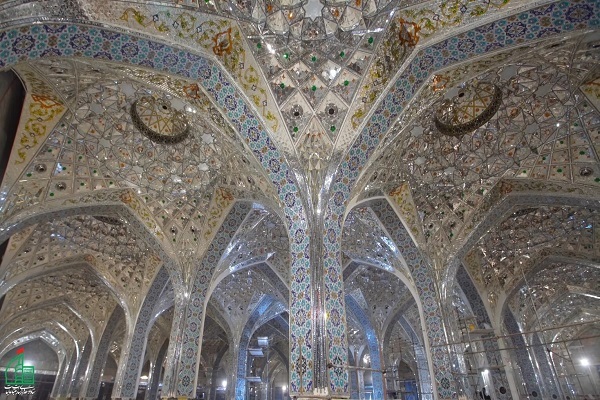 پیشرفت ۷۵ درصدی ساخت صحن حضرت زینب (س) در کربلا+عکس