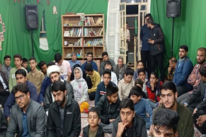 عکس | مراسم سالگرد شهادت شهید میثم میرزایی‌منش در کوهدشت