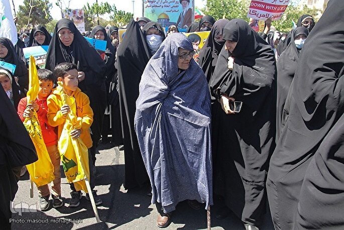 برگزاری راهپیمایی روز قدس در ۵۱ نقطه استان سمنان