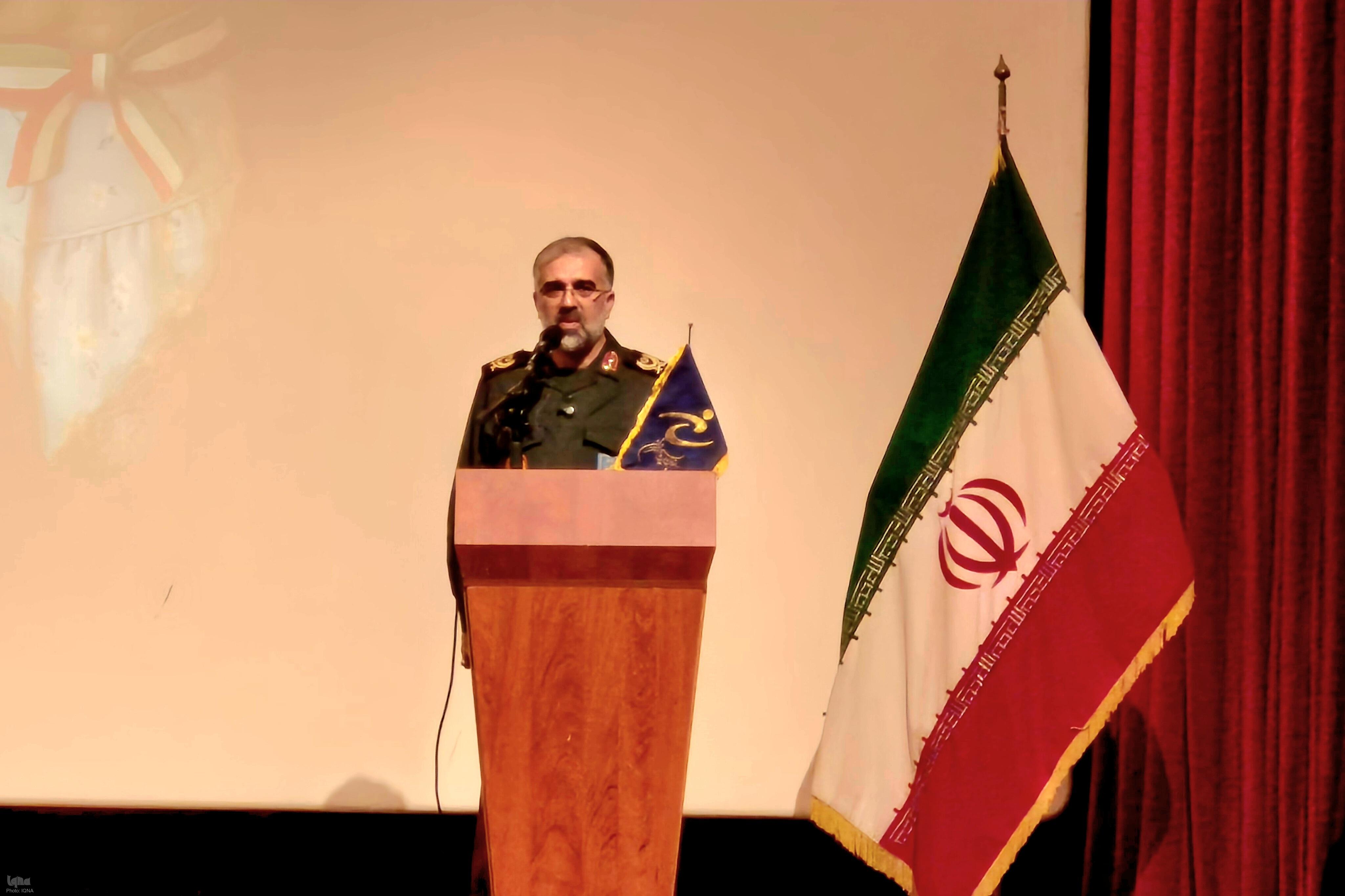 سردار سید موسی حسینی فرمانده سپاه نینوا استان گلستان