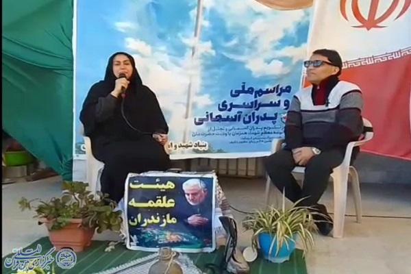 پنجشنبه‌های شهدایی هیئت علقمه در برنجستانک سوادکوه شمالی برگزار شد