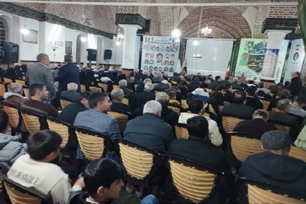 برگزاری یادواره شهدای اقتدار و مقاومت در ارومیه