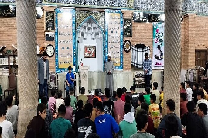 عکس | آغاز خلوت عاشقانه در خانه خدا