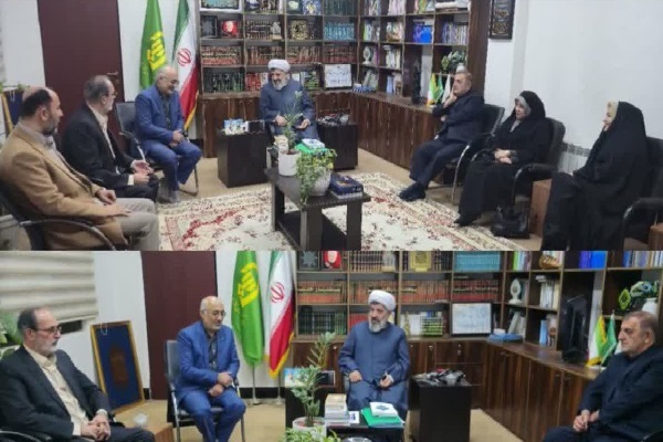 دیدار مسئولان بابلسر با امام جمعه در سالروز ولادت حضرت علی (ع)
