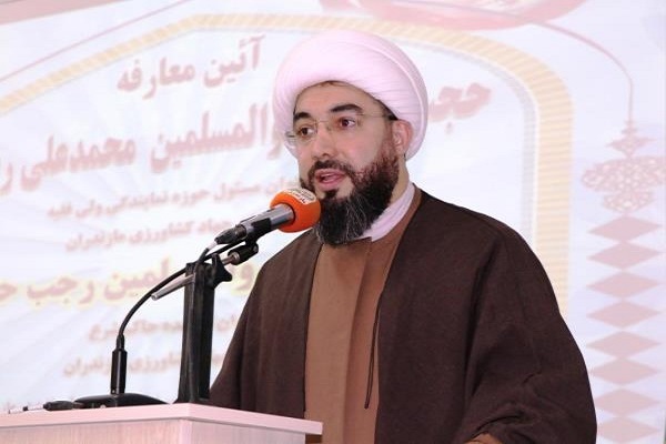 حجت‌الاسلام والمسلمین محمد علی رضاپور، مسئول حوزه نمایندگی ولی‌فقیه در سازمان جهاد کشاورزی مازندران