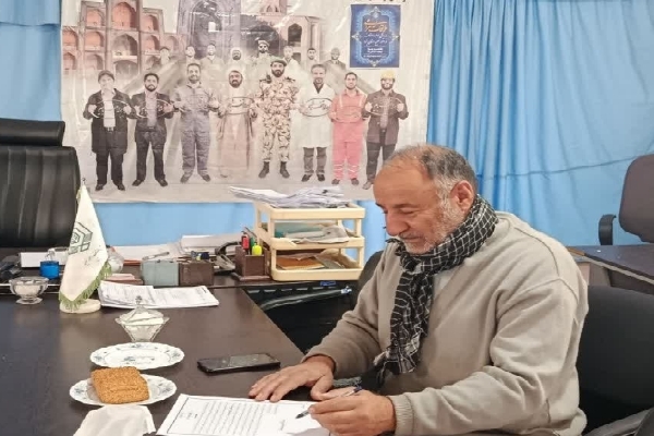 مهدی صفار، رئیس اوقاف و امورخیریه شهرستان بهاباد