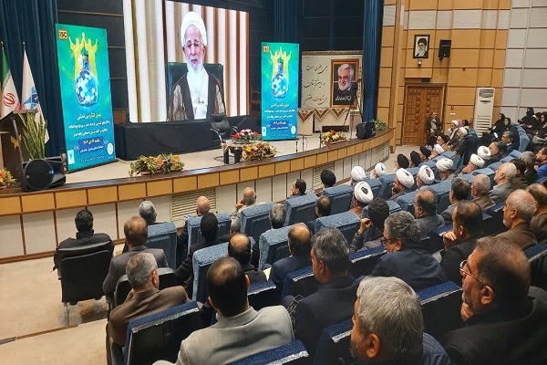 پخش پیام تصویری آیت‌الله جوادی آملی، مفسر قرآن کریم