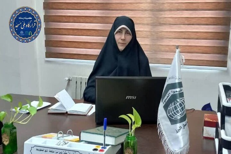 مهدیه اکبری، مسئول دفتر بانوان ستاد اقامه نماز استان البرز