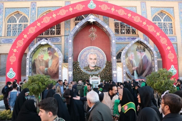 مرقد مطهر سردار شهید حاج قاسم سلیمانی