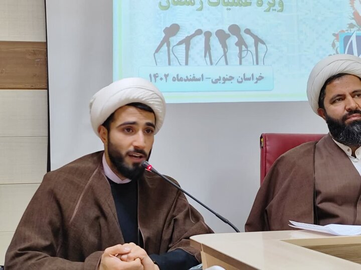 حجت‌الاسلام هادیان‌مهر، مدرس الهیات دانشگاه فرهنگیان خراسان جنوبی