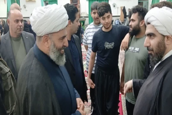 امام جمعه نور در جمع معتکفین مسجد جامع رویان حضور یافت