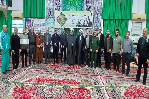 امام جمعه نور در جمع معتکفین مسجد جامع رویان حضور یافت