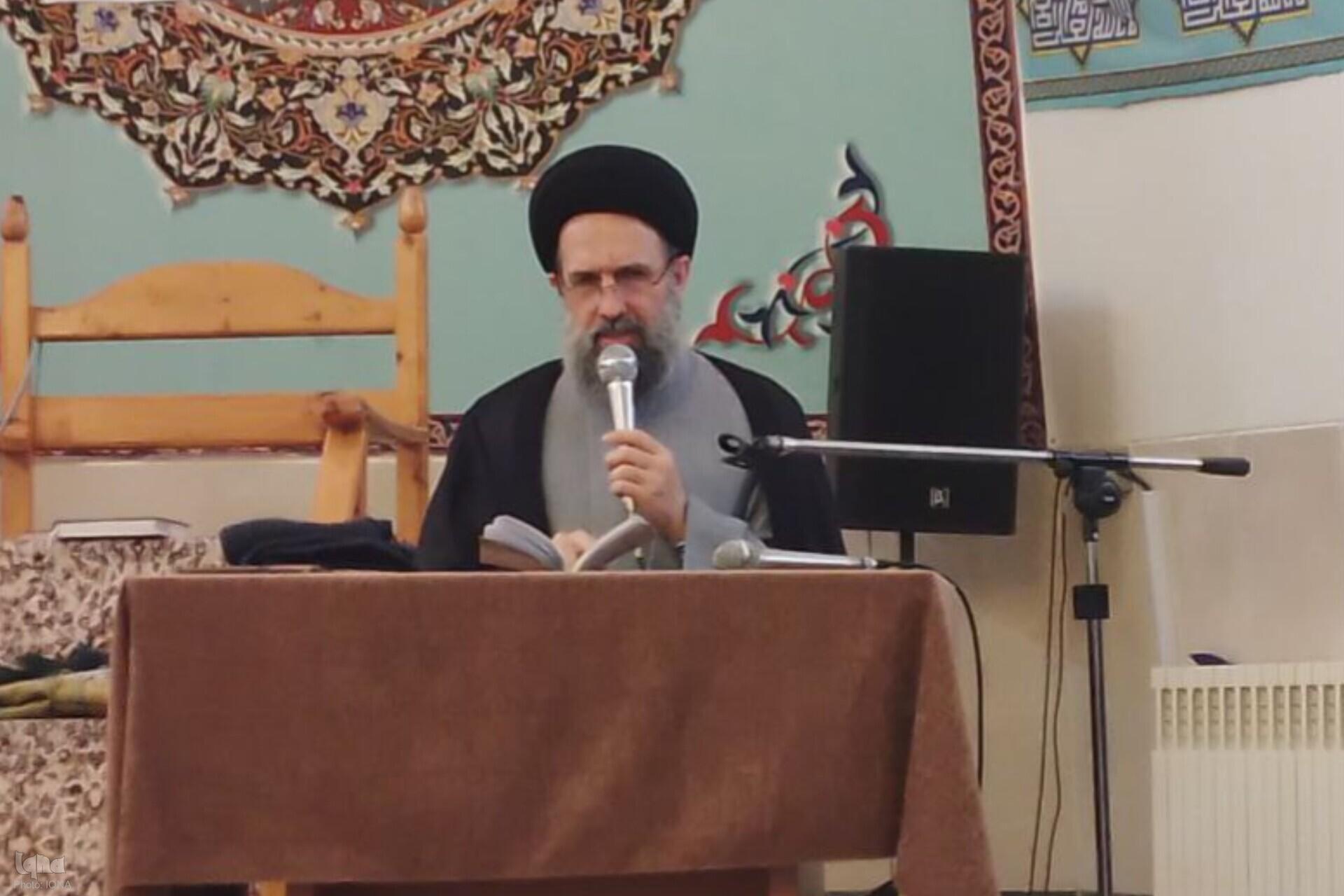 حجت الاسلام و المسلمین سید رضا طاهری مسئول نهاد رهبری در دانشگاه‌های استان گلستان