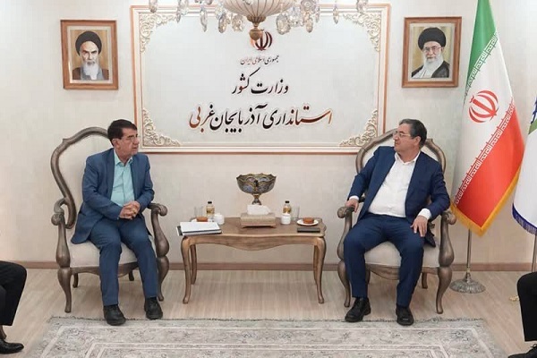 دیدار معاون وزیر راه و شهرسازی با استاندار آذربایجان‌غربی
