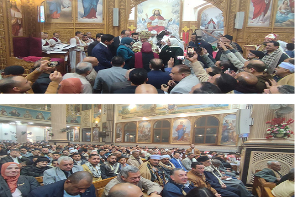 نمایش همزیستی دینی در جشن کریسمس مصر