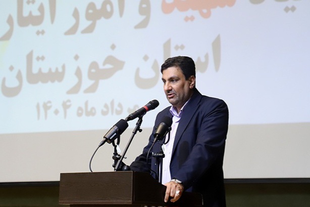 سید رضا حسینی مدیر کل بنیاد شهید خوزستان