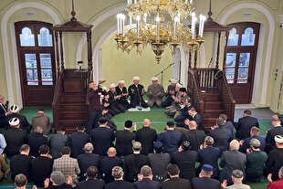 بازگشایی مسجد تاریخی مسکو پس از بازسازی