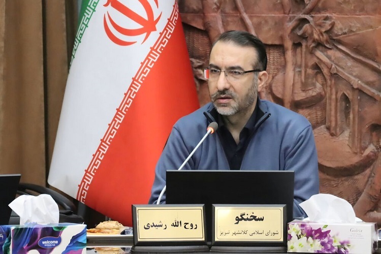 روح الله رشیدی، سخنگوی شورای اسلامی تبریز