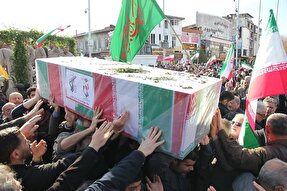 عکس | تشییع شهدای مدافع امنیت در رشت