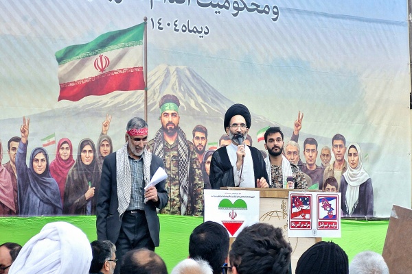 راهپیمایی همبستگی ملی در کاشان