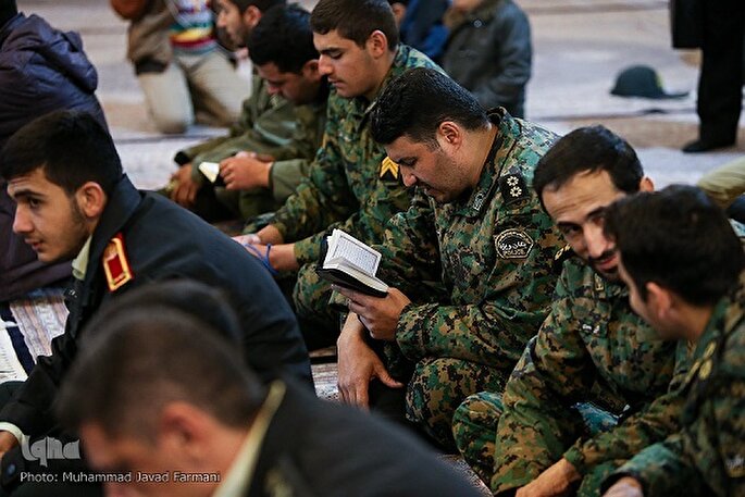 برگزاری مسابقات سراسری حفظ قرآن کریم در فرماندهی انتظامی زنجان