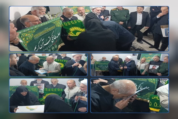 حضور خادمیاران رضوی در منزل شهید مهدی حیدری در کوهدشت