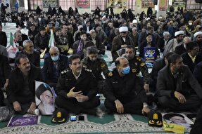 مراسم گرامیداشت حماسه ۹ دی در خرم‌آباد برگزار شد + عکس