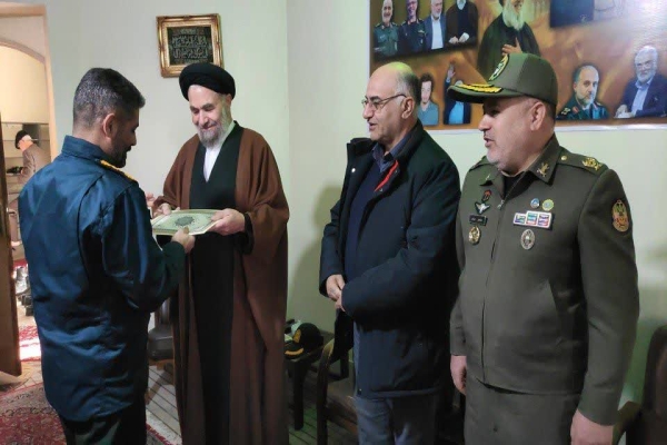 دیدار با جانبازان بروجرد