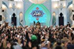 عکس | مراسم دعای ندبه در آستانه میلاد موعود برگزار شد