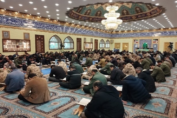 عکس محفل قرآنی 12 بهمن