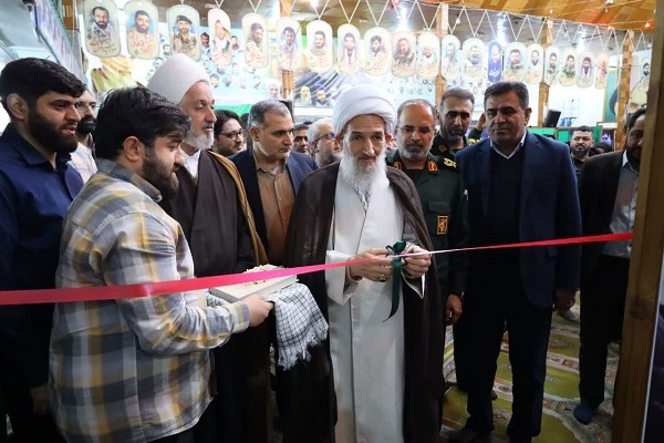 آیین افتتاح نمایشگاه «لباس سربازی» در ساری