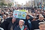 تشییع پیکر شهید امنیت در شهرکرد + عکس