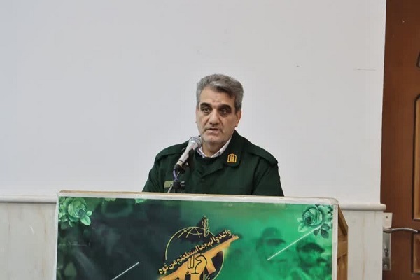 محمد جواد کولیوند استاندار سمنان در دیدار با پاسداران استان سمنان