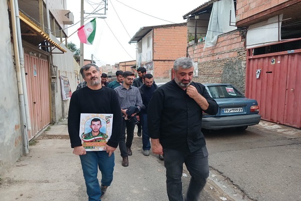 عهد دانشجویان علوم پزشکی بابل در همبستگی و تداوم راه شهید مقدسی ساری