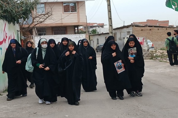 عهد دانشجویان علوم پزشکی بابل در همبستگی و تداوم راه شهید مقدسی ساری