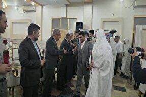 جشن ازدواج کارکنان پایور قرارگاه منطقه‌ای جنوب‌شرق ارتش در کرمان برگزار شد