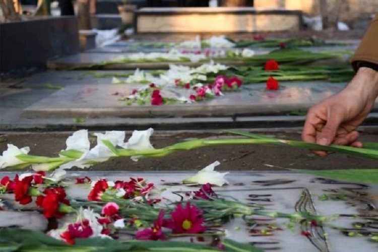 گلباران مزار شهدا