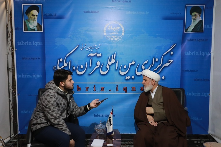 حجت الاسلام روشن تن، ئیس حوزه علمیه آذربایجان‌شرقی