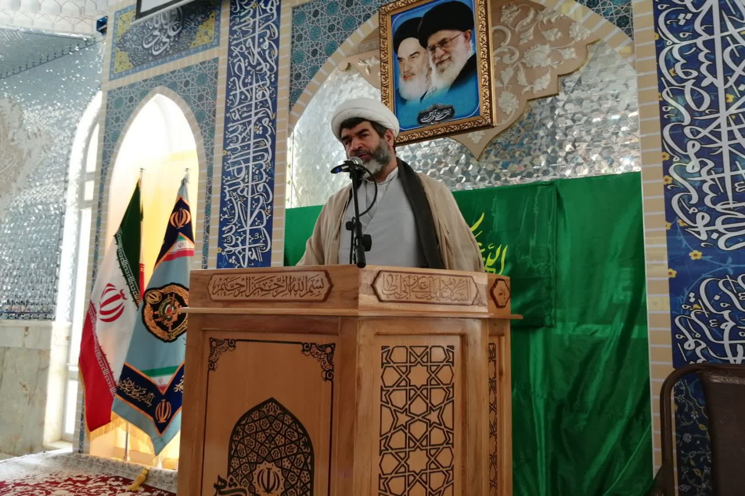 امیر شفیعی امام‌جمعه موقت شهرستان نایین