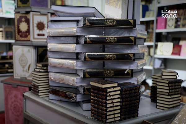 حضور چشمگیر غرفه‌های قرآنی در نمایشگاه کتاب دمشق