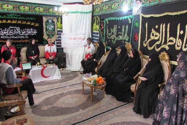افتتاح خانه هلال حسینیه حضرت زینب (س) محله جمعه‌مسجد اردبیل
